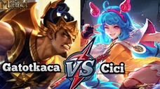Gatotkaca Vs Cici Exp Lane !!🔥🔥
