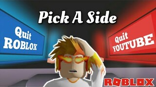 Which one should I PICK?! || Roblox Pick a Side || Also with cranky edits