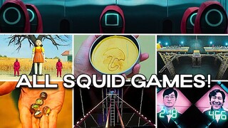 ALL SQUID GAMES! No Blood