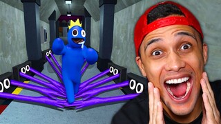 RAINBOW FRIENDS ATUALIZOU HOJE!! NOVO FINAL E JUMPSCARE!