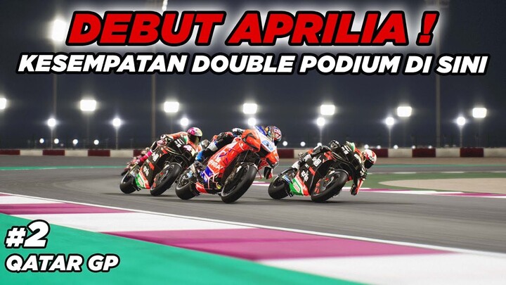 Debut di Aprilia ! Dacha Kompak Banget Sama Aleix Espargaro 🔥 MotoGP 22™ Career 2 Live Gameplay