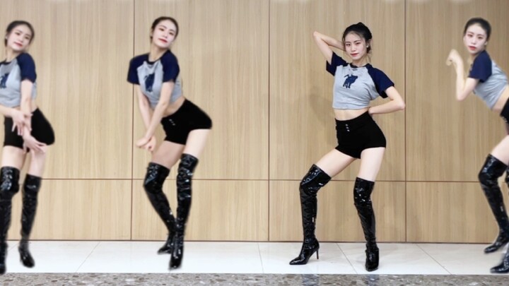 AOA's "Catwalk Quietly" dance cover of Cao'e