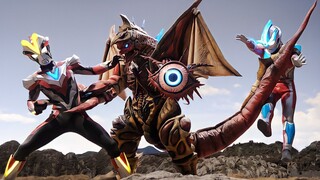 Monster fusion yang pernah muncul di film Ultraman sebelumnya: "Monster Berbadan Seratus Belyudora -