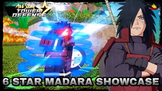 6 STAR MADARA (LEGENDARY LEADER)! BETTER THAN SASUKE 6 STAR? | All Star Tower Defense