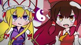 *ใหญ่ของ Hakurei Reimu ทำลายลูกแมวของ Yakumo Zi 【ทุกวัย】