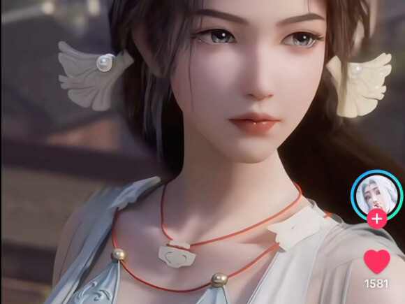 TikTok国外网友看凡人修仙传宋玉大美女