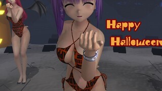 【东方MMD】小恶魔「我们中有一个屁股一点紧张感也没有的家伙！」【happy Halloween】