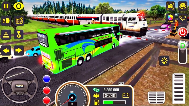 Mobile Bus Simulator #7 - Indian First Bus Transporter Driving - Android GamePlay