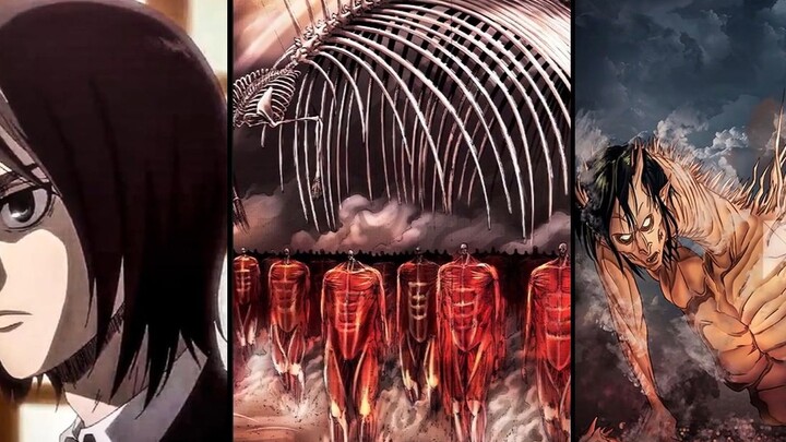 [ Attack on Titan ] All the changes of Allen's form, and the final form is too heaven-defying! ! !