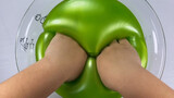 [Slime] Slime màu xanh nõn chuối bóng mượt mát mắt