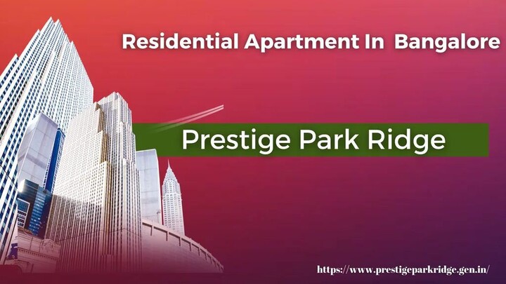 RERA Approved Luxury Residence In Bangalore