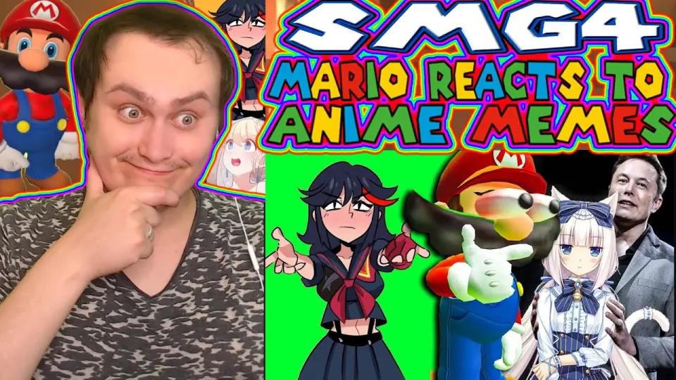 Mario Reacts To Anime Memes | Reaction | Spicy Anime MEMES - Bilibili