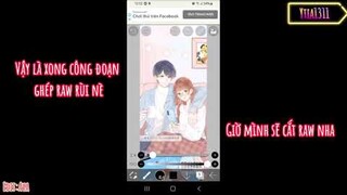 [#2 Xử lí raw trên điện thoại] Cắt ghép raw trên điện thoại với app ibispaint X - |Aya & Ytia1311|