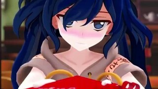 Shion gives you chocolate