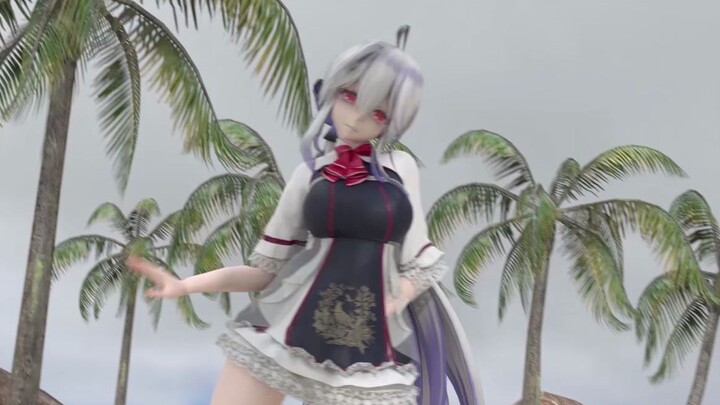 【จักรยาน/น้ำยาเช็ดผ้า/ฮาคุ/MMD】มีเกาะทะเลทรายอยู่ข้างหน้า~🏝