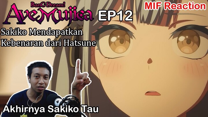 [ID Blind Reaction] BanG Dream Ave Mujica EP12 - Sakiko Mendapatkan Kebenaran dari Hatsune