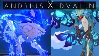 Wolf (Andrius) X Stormterror (Dvalin) Final Battle Theme - Genshin Impact OST