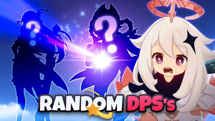 Genshin But The First Character I Pull is My DPS | Random DPS's