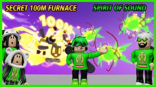 TERBAIK! Aku Cobain Pet OP 100M Furnace & Legendary Spirit Of Sound Di Clicker Simulator
