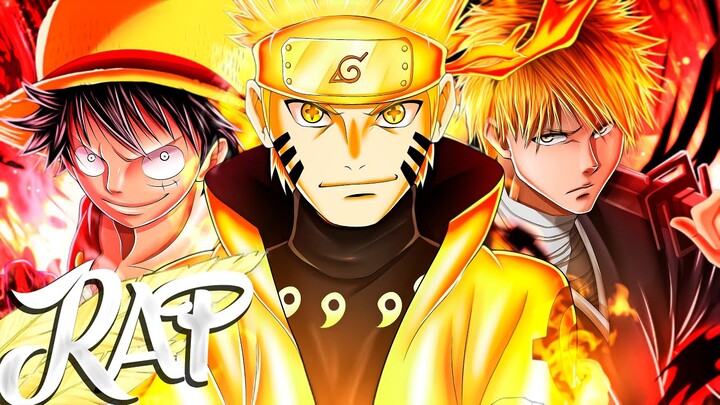 NARUTO, LUFFY, ICHIGO RAP! 'The Big Three' ft. Shwabadi & Rustage - Connor Quest!