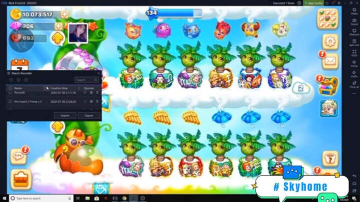 Sóc thỏ trộm hoa