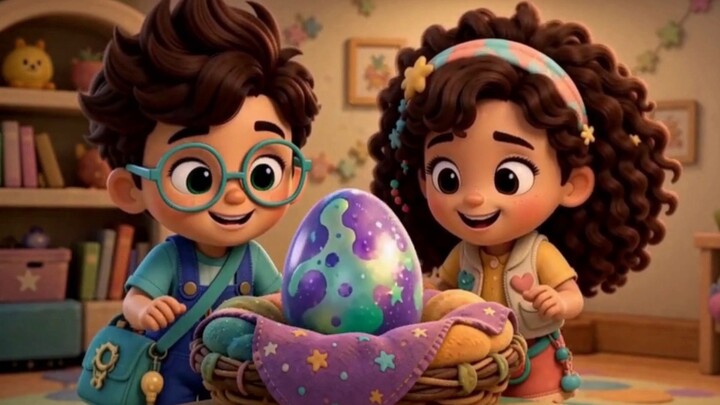 El Huevo Misterioso 🥚🐉 | Momo, Teo y Lola | Aventura Infantil
