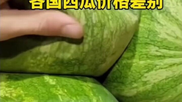 ไม่คิดเลยว่าแตงโมในและต่างประเทศจะแตกต่างกันมากขนาดนี้!