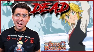 "WAIT WHAT JUST HAPPENED" Seven Deadly Sins Season 4 Episode 14 Live Reaction!