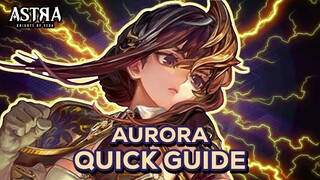 Pure DPS & Boss Killer, Aurora! | ASTRA: Knights of Veda