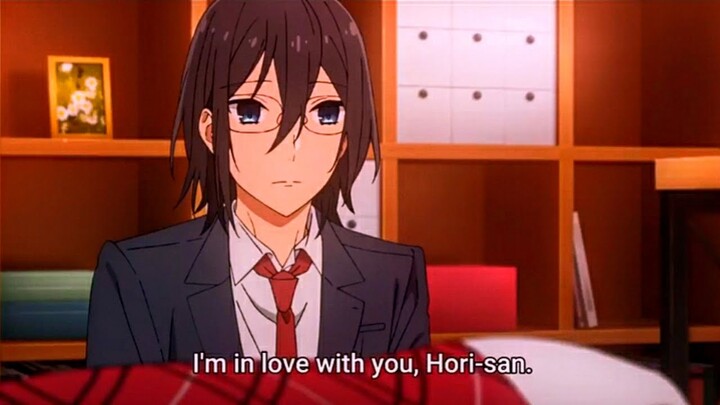 Miyamura Confess to Hori 😍 | Horimiya ep 4 | Cute anime moments | (宮村は堀さんに告白する) || ホリミヤep4 |アニメとチル