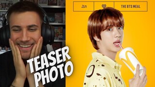 THE NEXT TEASER IS HERE! BTS X MCDONALDS JIN PHOTO REACTION