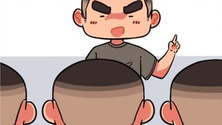 Monitor mengatakan kita harus melakukan 20 push-up hari ini? !