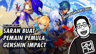 Obrolan Buat Player Pemula Genshin Impact