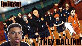 SPORTS ANIME ON TOP!! 🔥🔥🔥 Haikyuu Opening 1-7 REACTION