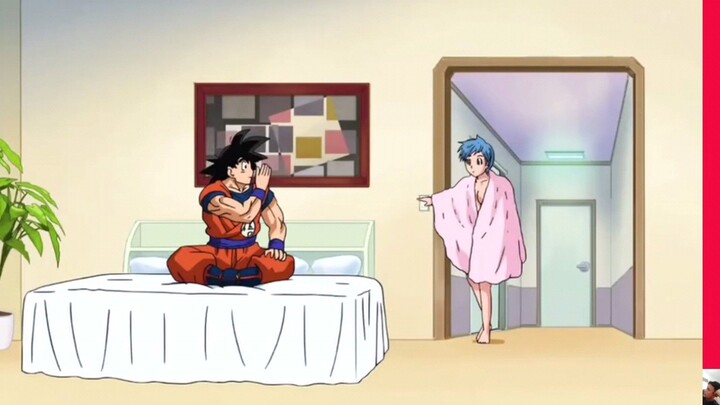 NIAT BEROBAT KE RUMAH KAIO, GOKU MALAH NYASAR KE KAMAR BULMA#dragonballsuper #goku #fyp #viral #fory