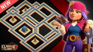 NEW TH12 WAR BASE + REPLAY PROOF | ANTI HYBRID / ZAP WITCHES / QC LALO + LINK | CLASH OF CLANS