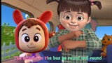 WHEELS ON THE BUS BUT WITH OTHER CHARACTERS | Mash-Up Overlay Video and Sound FX | CocoBaby Plus