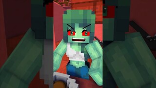 HELP Zombie revenge on Nasty Noob with Giant Aphmau - Minecraft Animation