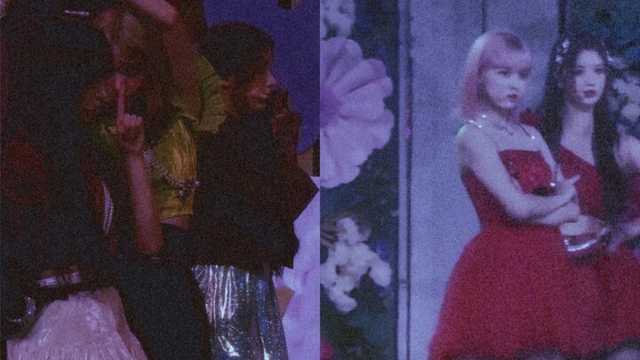 [Same-screen live shot] The first White Queen concert vs. the year-end MAMA DICE