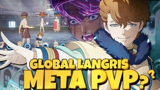 WILL LANGRIS BE META FOR GLOBAL PVP OR FUTURE GREEN MONO ?! - Black Clover Mobile