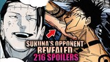 SUKUNA'S OPPONENT REVEALED / Jujutsu Kaisen Chapter 216 Spoilers