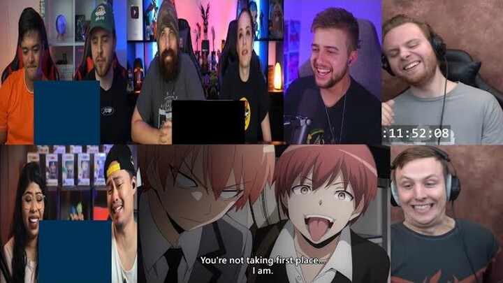 ASSASSINATION CLASSROOM EPISODE 2x11 REACTION MASHUP!!