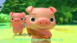 three little pigs(cocomelon)