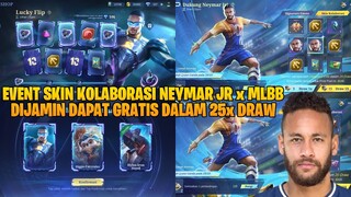 CARA DAPAT SKIN BRUNO NEYMAR JR GRATIS + EVENT LUCKY FLIP SKIN HALO STRIKER BRUNO! NEYMAR JR x MLBB