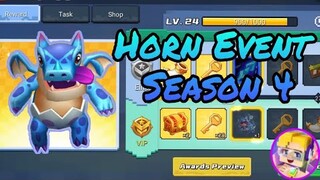 New Bed Wars Horn Event Season 4 was released Blockman Go 1.21.2