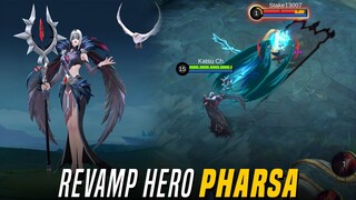 【REVAMP】NEW PHARSA REVAMP Short Gameplay | Mobile Legends: Bang Bang