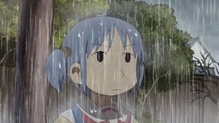 “เมื่อคิดเช่นนี้ พวกเขาปล่อยให้ฝนปลายฤดูใบไม้ร่วงกระทบพวกเขา”