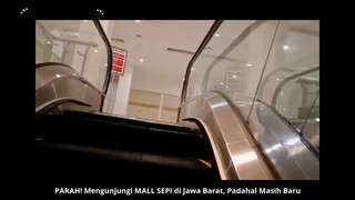 Parah pengunjung mall pada sepi
