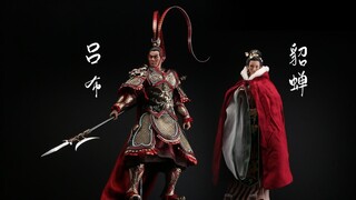1/6吕布与貂蝉人偶【及嘉测评#283】303TOYS 1/6 三国系列 吕布-奉先与貂蝉 三人至臻版