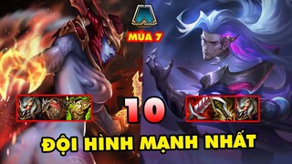 TOP 10 đội hình MẠNH NHẤT để leo rank trong Đấu Trường Chân Lý mùa 7: Thế Giới Rồng | ĐTCL mùa 7